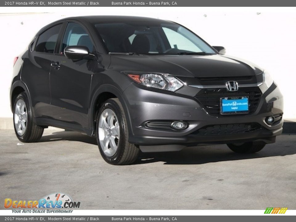 2017 Honda HR-V EX Modern Steel Metallic / Black Photo #1