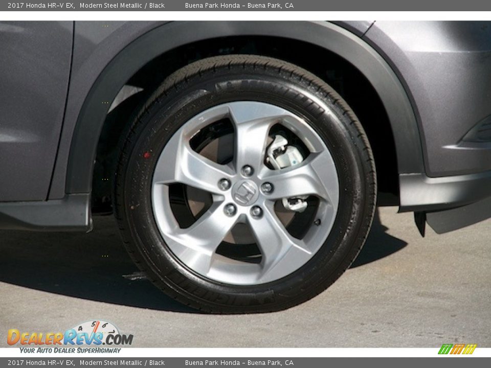 2017 Honda HR-V EX Modern Steel Metallic / Black Photo #5