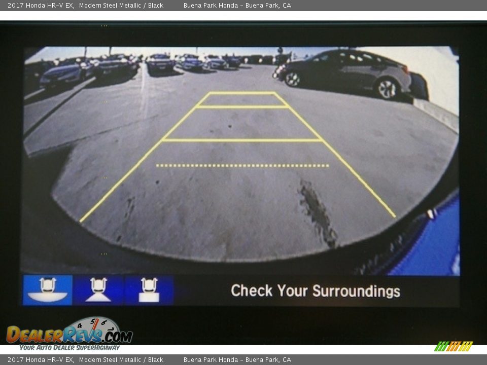 2017 Honda HR-V EX Modern Steel Metallic / Black Photo #6