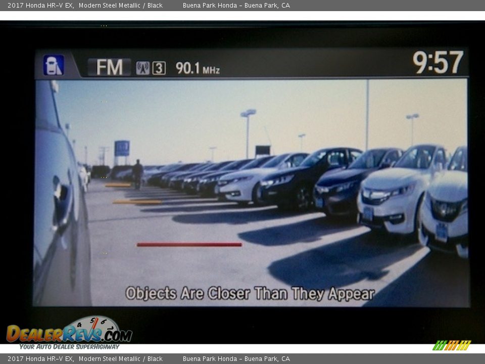 2017 Honda HR-V EX Modern Steel Metallic / Black Photo #7