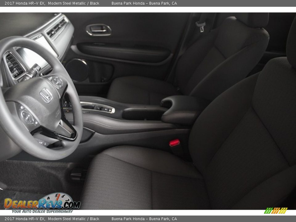 2017 Honda HR-V EX Modern Steel Metallic / Black Photo #9