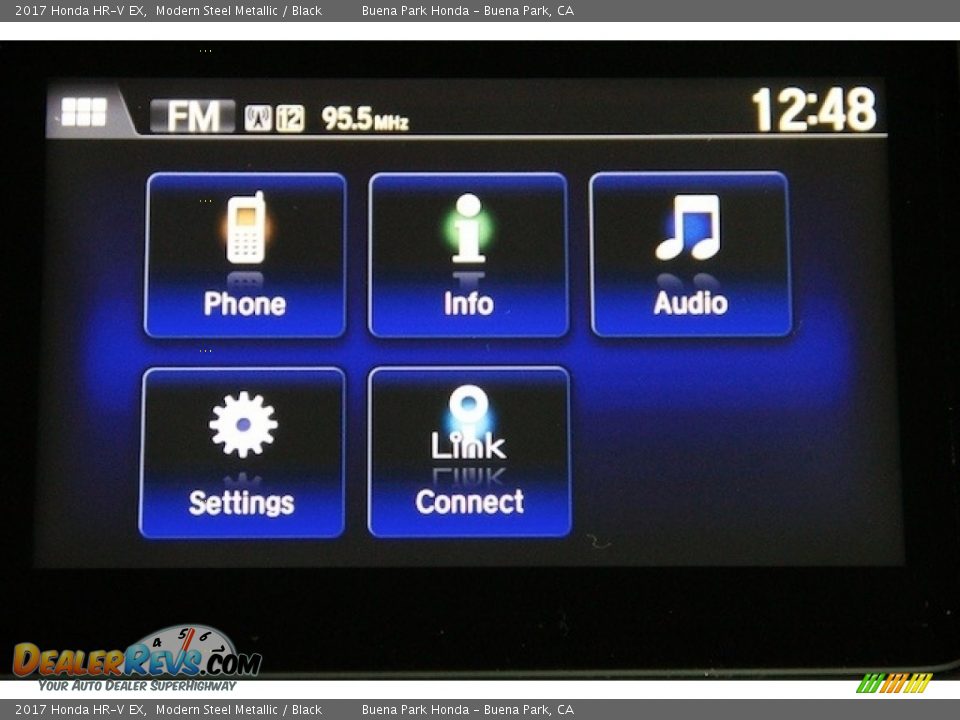 2017 Honda HR-V EX Modern Steel Metallic / Black Photo #16