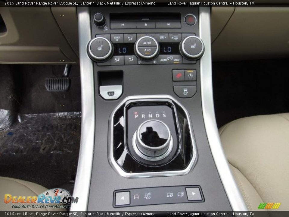 2016 Land Rover Range Rover Evoque SE Santorini Black Metalllic / Espresso/Almond Photo #19
