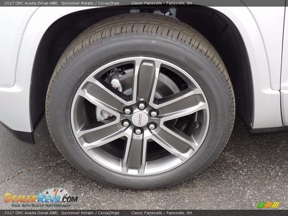 2017 GMC Acadia Denali AWD Quicksilver Metallic / Cocoa/Shale Photo #5