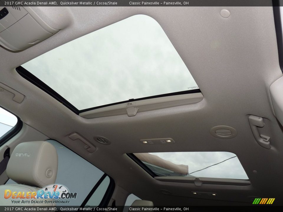 2017 GMC Acadia Denali AWD Quicksilver Metallic / Cocoa/Shale Photo #6