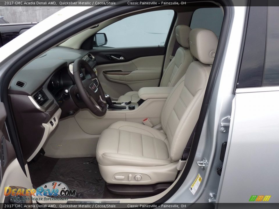 2017 GMC Acadia Denali AWD Quicksilver Metallic / Cocoa/Shale Photo #7