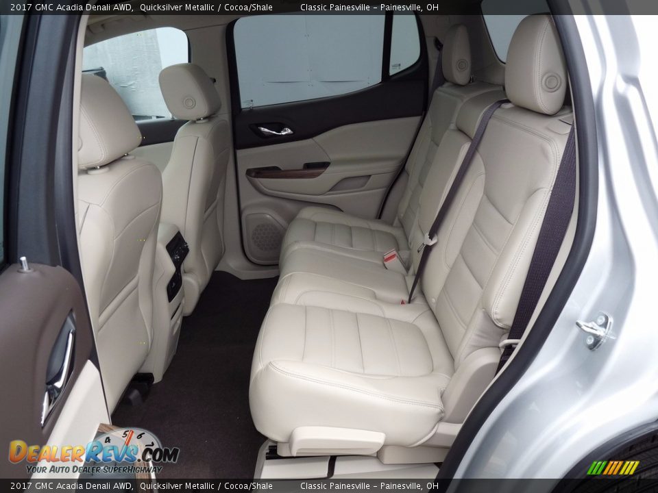 2017 GMC Acadia Denali AWD Quicksilver Metallic / Cocoa/Shale Photo #8