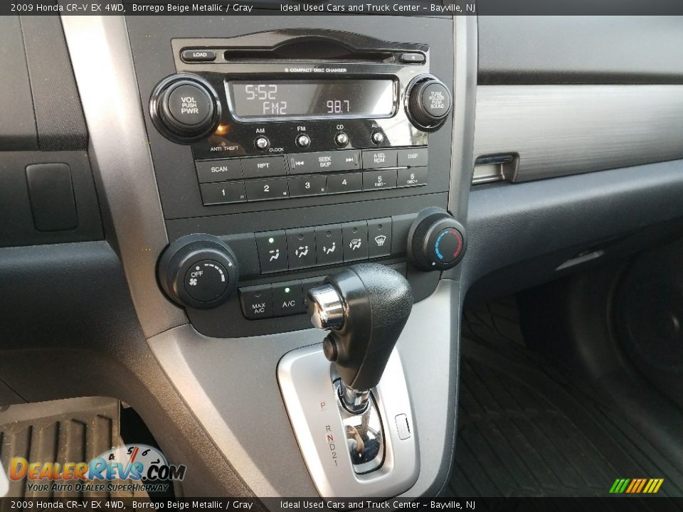 2009 Honda CR-V EX 4WD Borrego Beige Metallic / Gray Photo #7