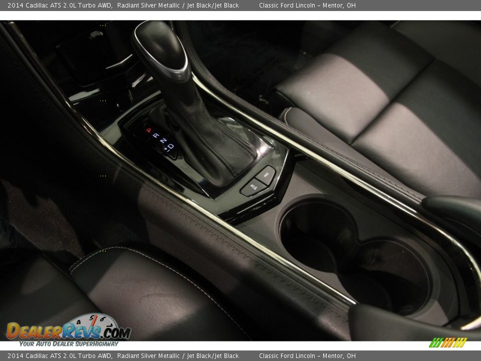 2014 Cadillac ATS 2.0L Turbo AWD Radiant Silver Metallic / Jet Black/Jet Black Photo #13