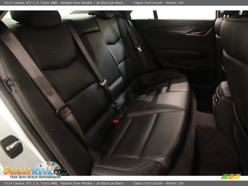 2014 Cadillac ATS 2.0L Turbo AWD Radiant Silver Metallic / Jet Black/Jet Black Photo #15