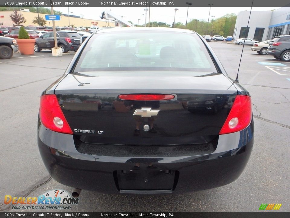 2009 Chevrolet Cobalt LT Sedan Black / Ebony Photo #6