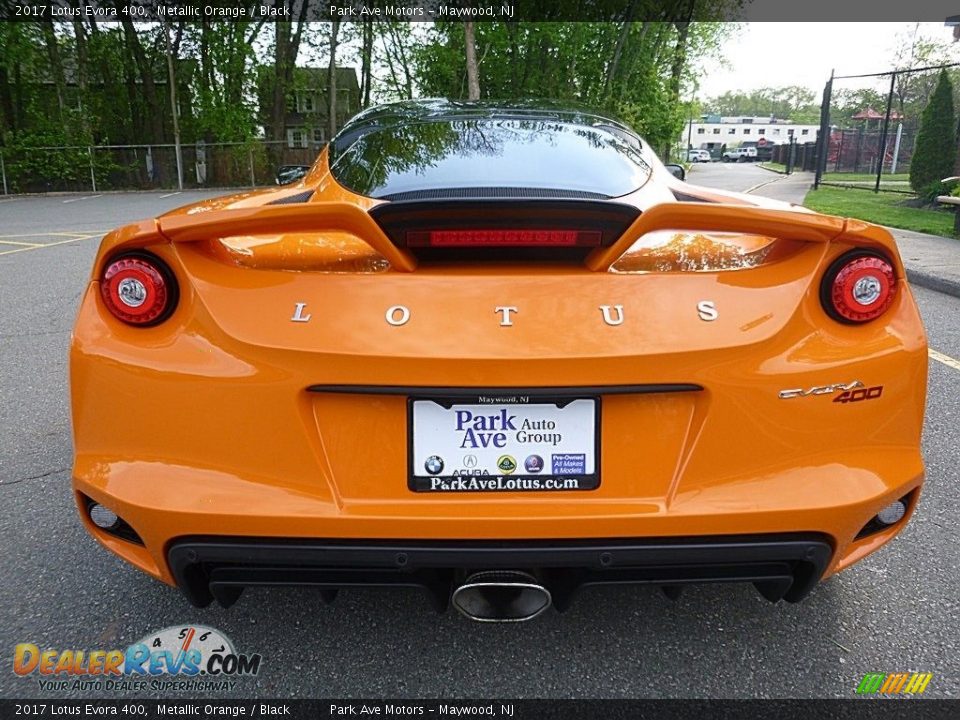 2017 Lotus Evora 400 Metallic Orange / Black Photo #4