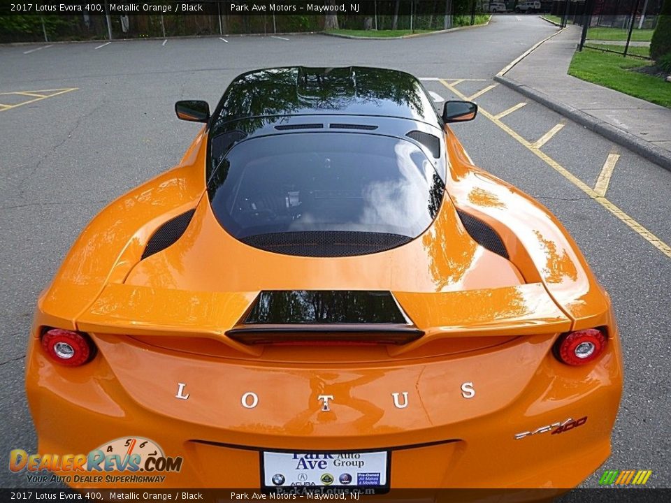 2017 Lotus Evora 400 Metallic Orange / Black Photo #5
