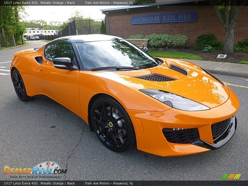 2017 Lotus Evora 400 Metallic Orange / Black Photo #8