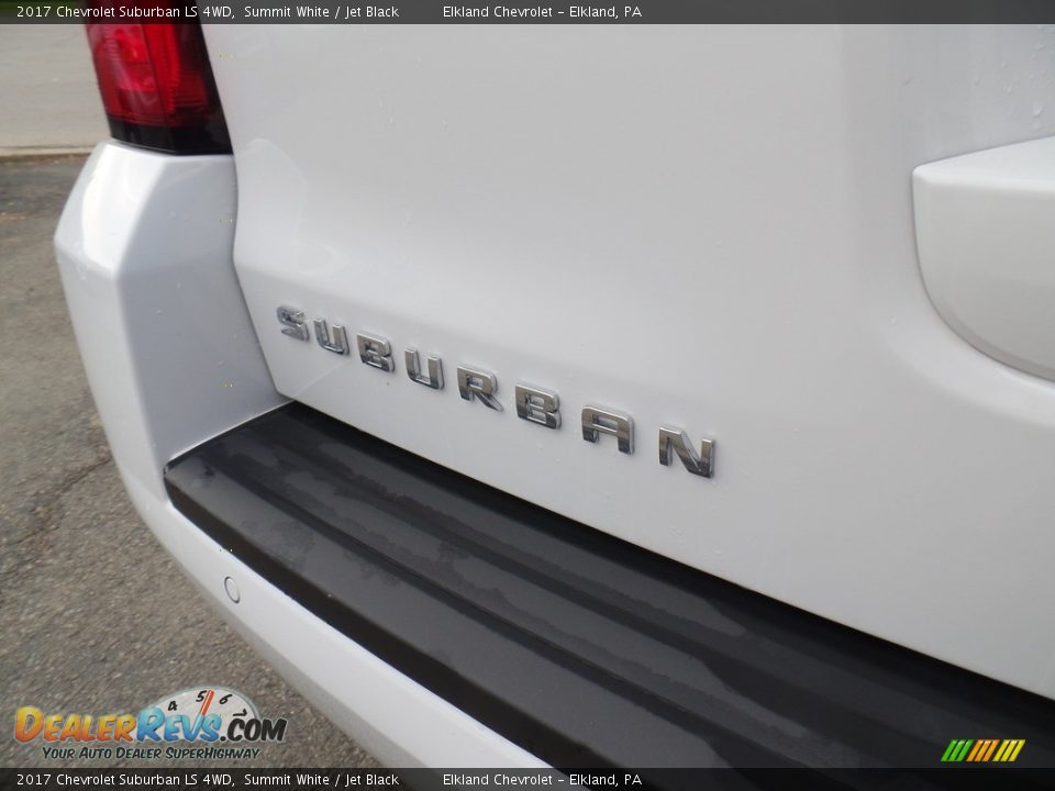 2017 Chevrolet Suburban LS 4WD Summit White / Jet Black Photo #11