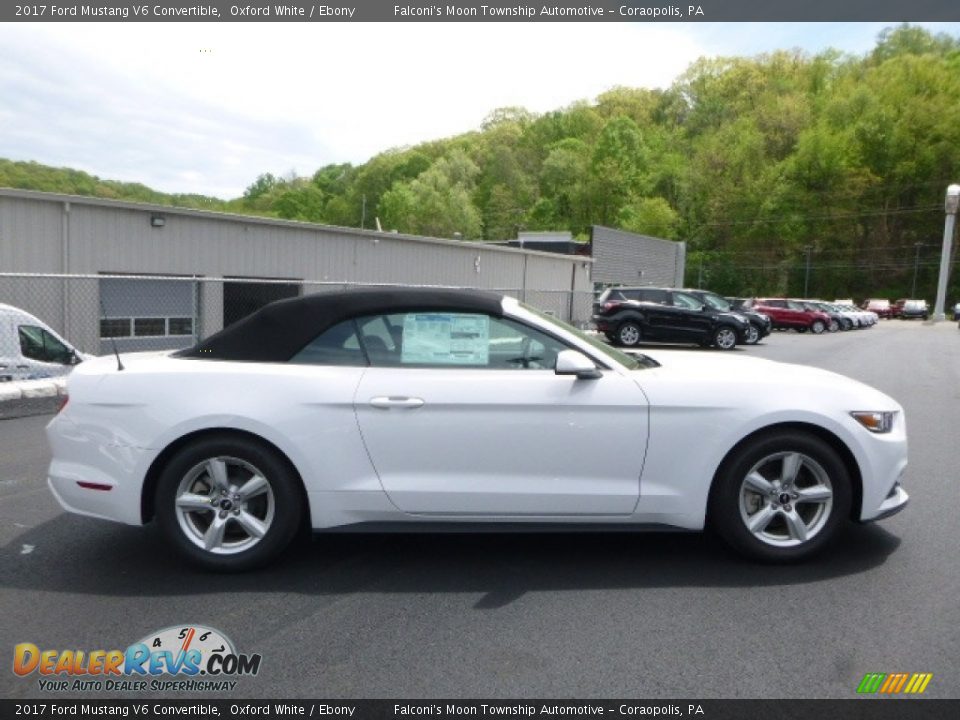 2017 Ford Mustang V6 Convertible Oxford White / Ebony Photo #1