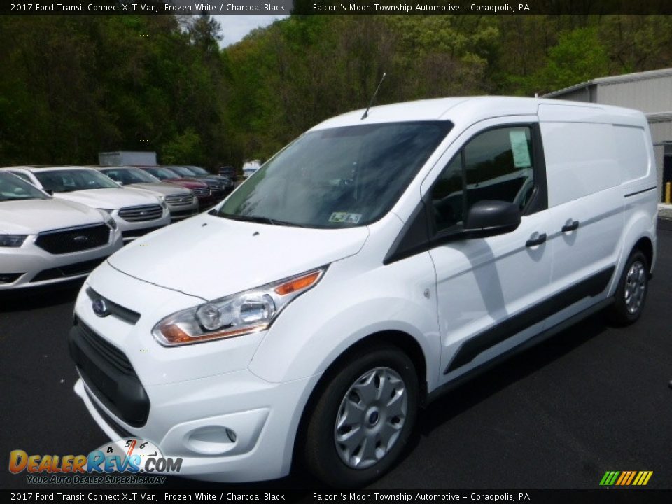 2017 Ford Transit Connect XLT Van Frozen White / Charcoal Black Photo #5