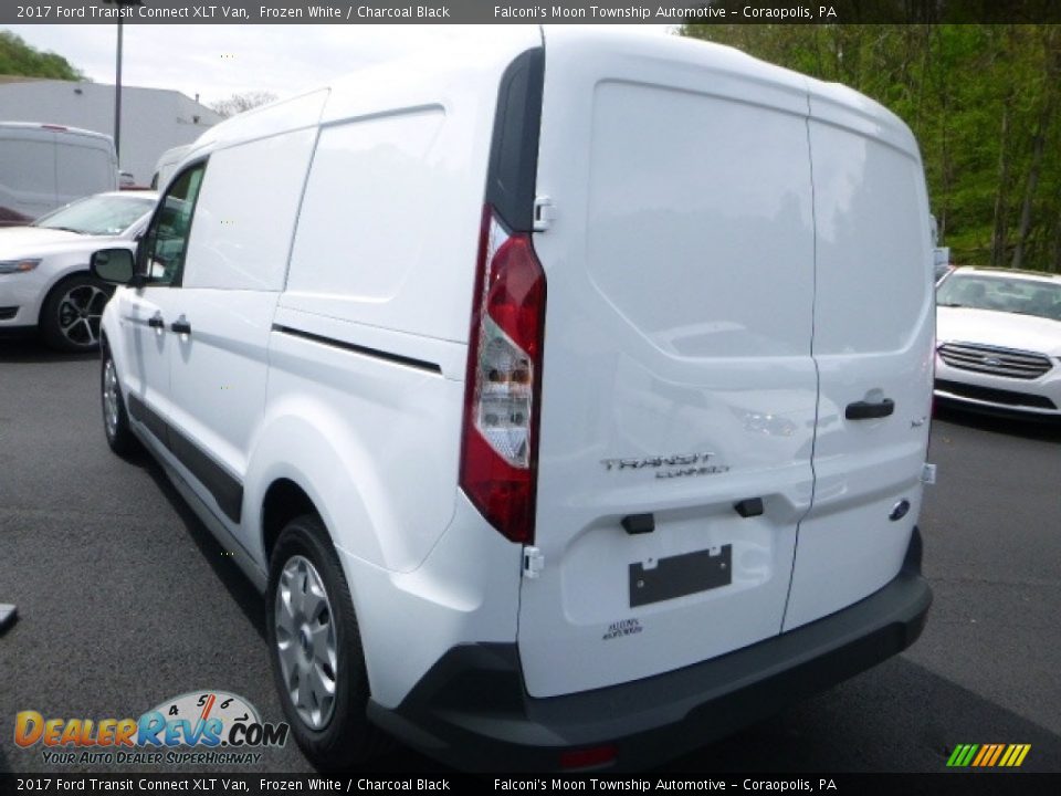 2017 Ford Transit Connect XLT Van Frozen White / Charcoal Black Photo #6