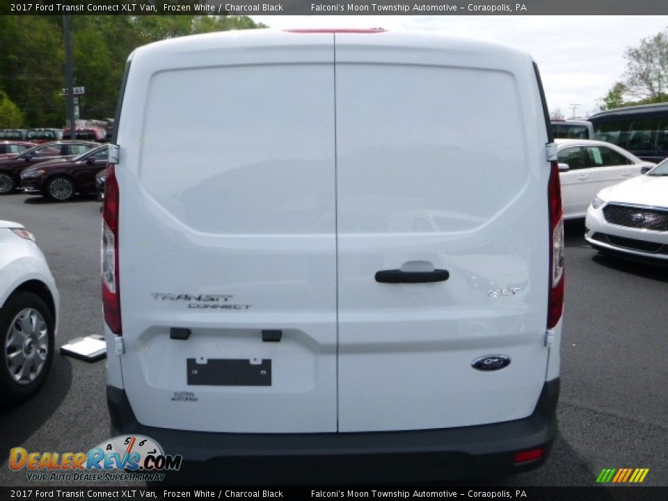2017 Ford Transit Connect XLT Van Frozen White / Charcoal Black Photo #7