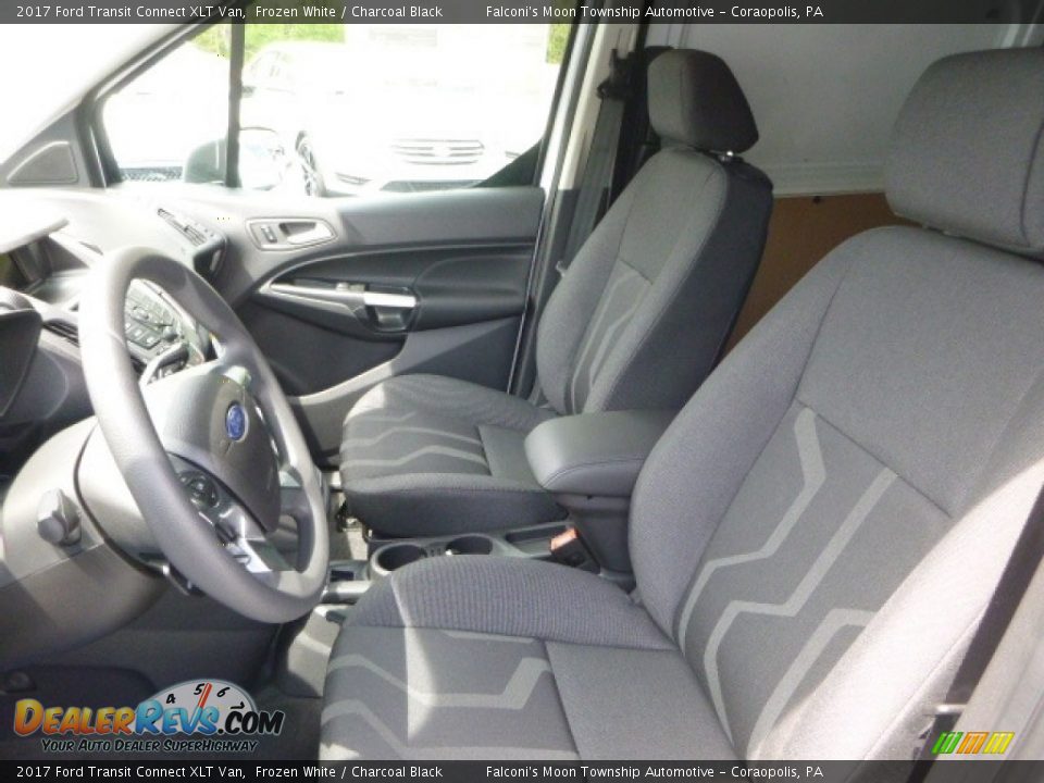 2017 Ford Transit Connect XLT Van Frozen White / Charcoal Black Photo #9