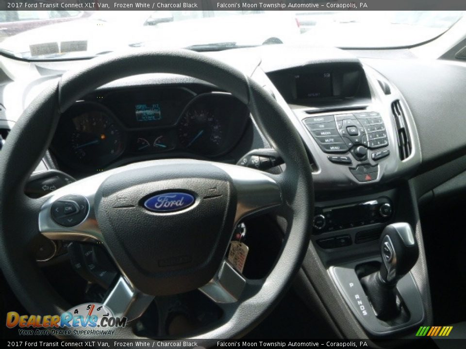 2017 Ford Transit Connect XLT Van Frozen White / Charcoal Black Photo #15