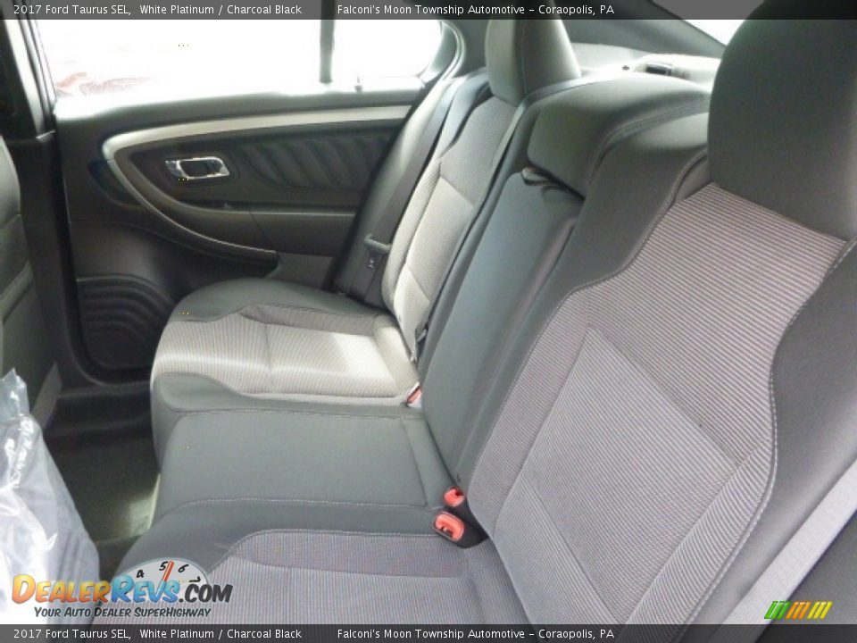 2017 Ford Taurus SEL White Platinum / Charcoal Black Photo #8