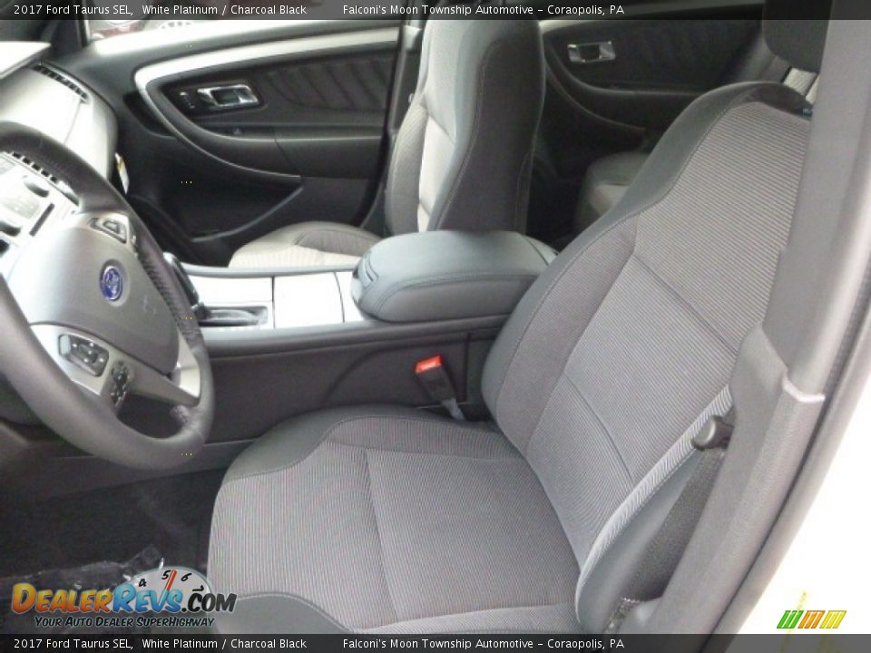 2017 Ford Taurus SEL White Platinum / Charcoal Black Photo #11