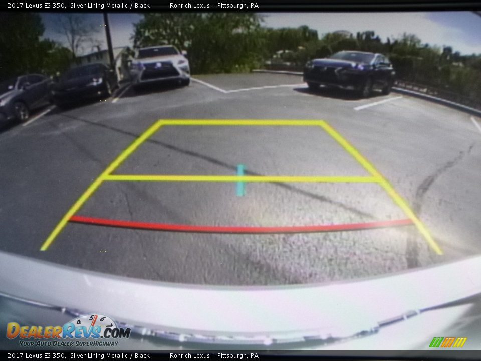 2017 Lexus ES 350 Silver Lining Metallic / Black Photo #12