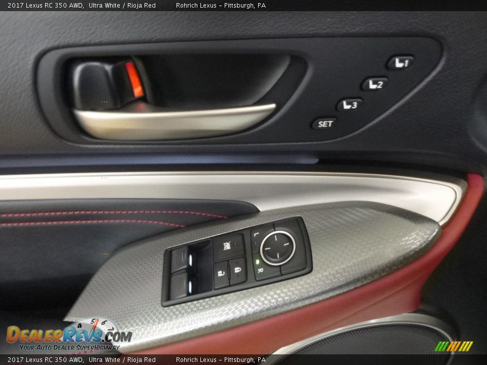 Controls of 2017 Lexus RC 350 AWD Photo #9