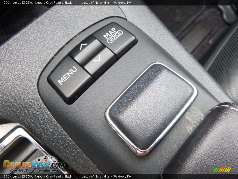 2014 Lexus ES 350 Nebula Gray Pearl / Black Photo #16