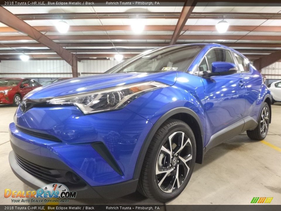 2018 Toyota C-HR XLE Blue Eclipse Metallic / Black Photo #4