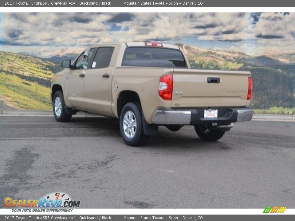 2017 Toyota Tundra SR5 CrewMax 4x4 Quicksand / Black Photo #3