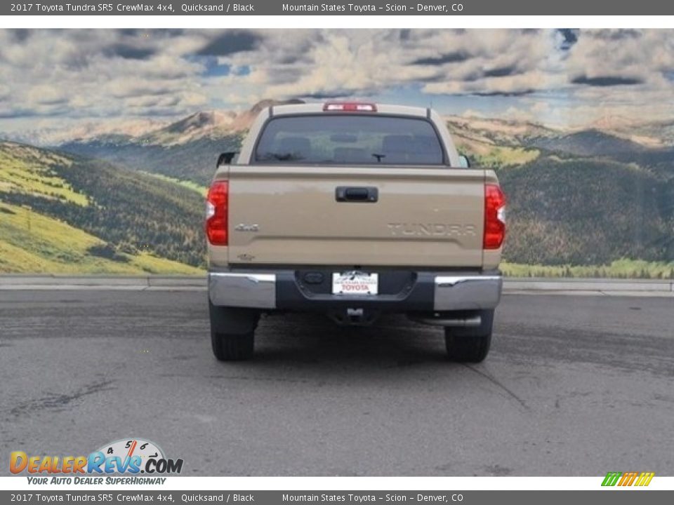2017 Toyota Tundra SR5 CrewMax 4x4 Quicksand / Black Photo #4