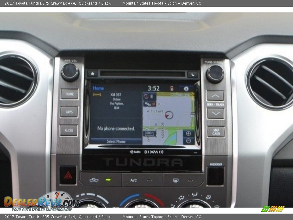 2017 Toyota Tundra SR5 CrewMax 4x4 Quicksand / Black Photo #6