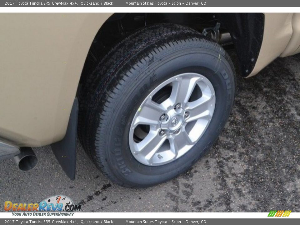 2017 Toyota Tundra SR5 CrewMax 4x4 Quicksand / Black Photo #9
