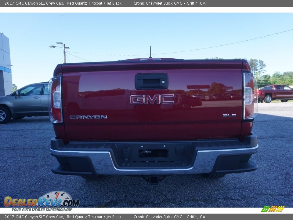 2017 GMC Canyon SLE Crew Cab Red Quartz Tintcoat / Jet Black Photo #6