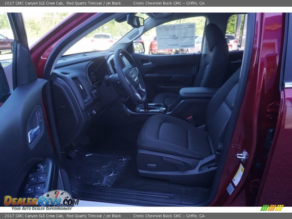 2017 GMC Canyon SLE Crew Cab Red Quartz Tintcoat / Jet Black Photo #9