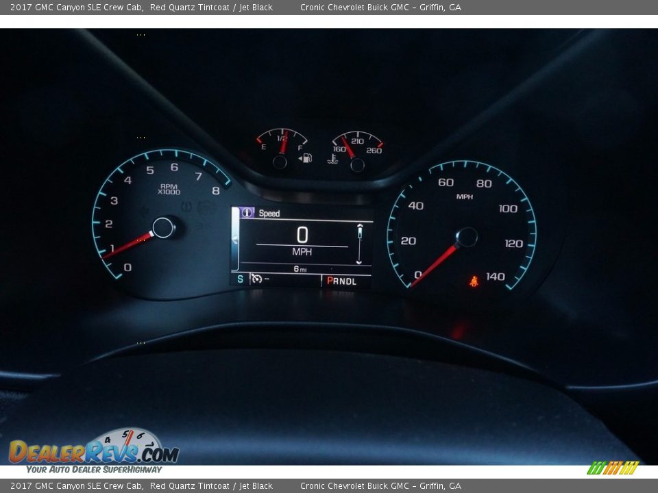 2017 GMC Canyon SLE Crew Cab Red Quartz Tintcoat / Jet Black Photo #13