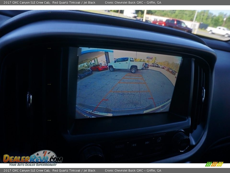 2017 GMC Canyon SLE Crew Cab Red Quartz Tintcoat / Jet Black Photo #14