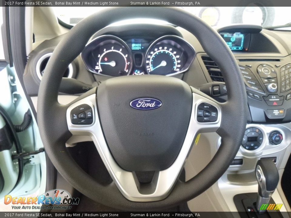 2017 Ford Fiesta SE Sedan Steering Wheel Photo #15