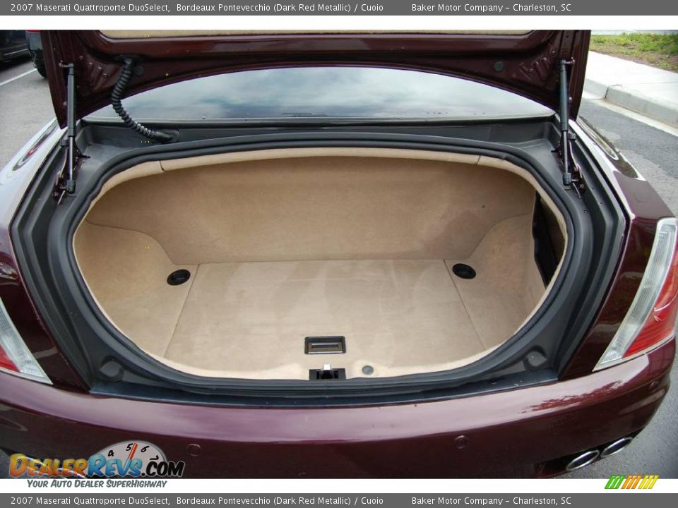 2007 Maserati Quattroporte DuoSelect Trunk Photo #11