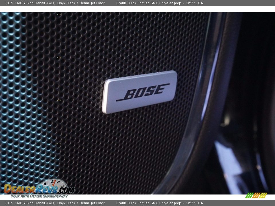 2015 GMC Yukon Denali 4WD Onyx Black / Denali Jet Black Photo #13