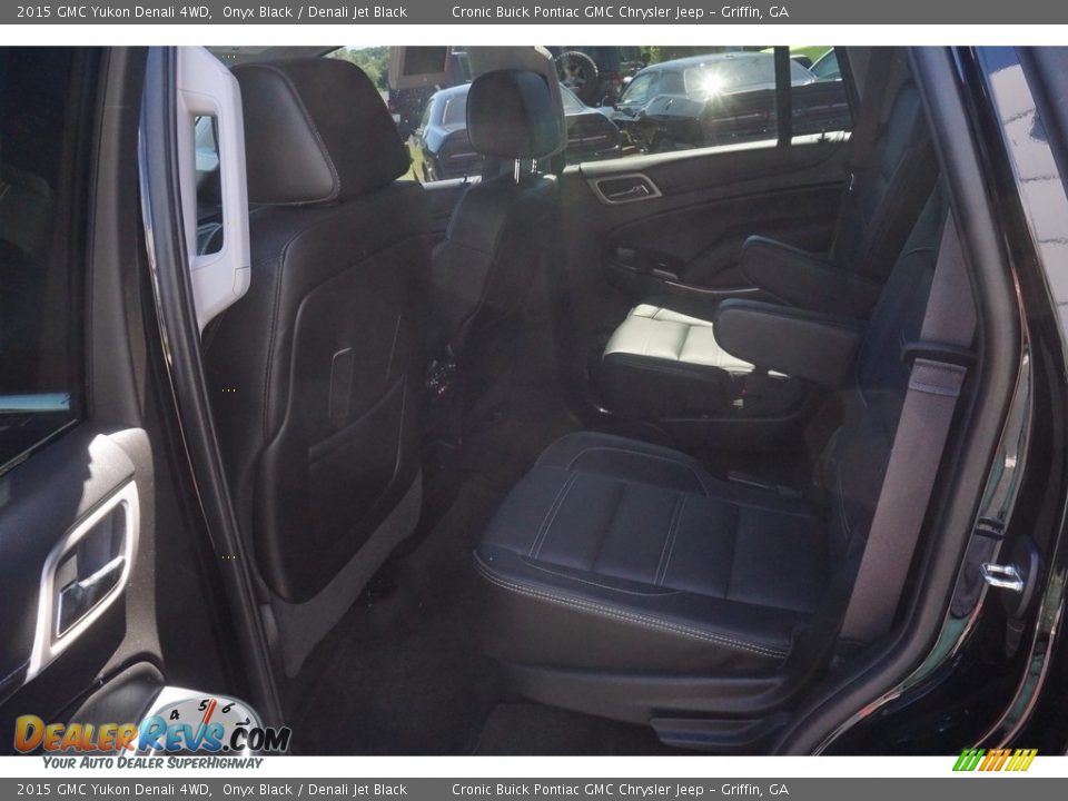 2015 GMC Yukon Denali 4WD Onyx Black / Denali Jet Black Photo #14