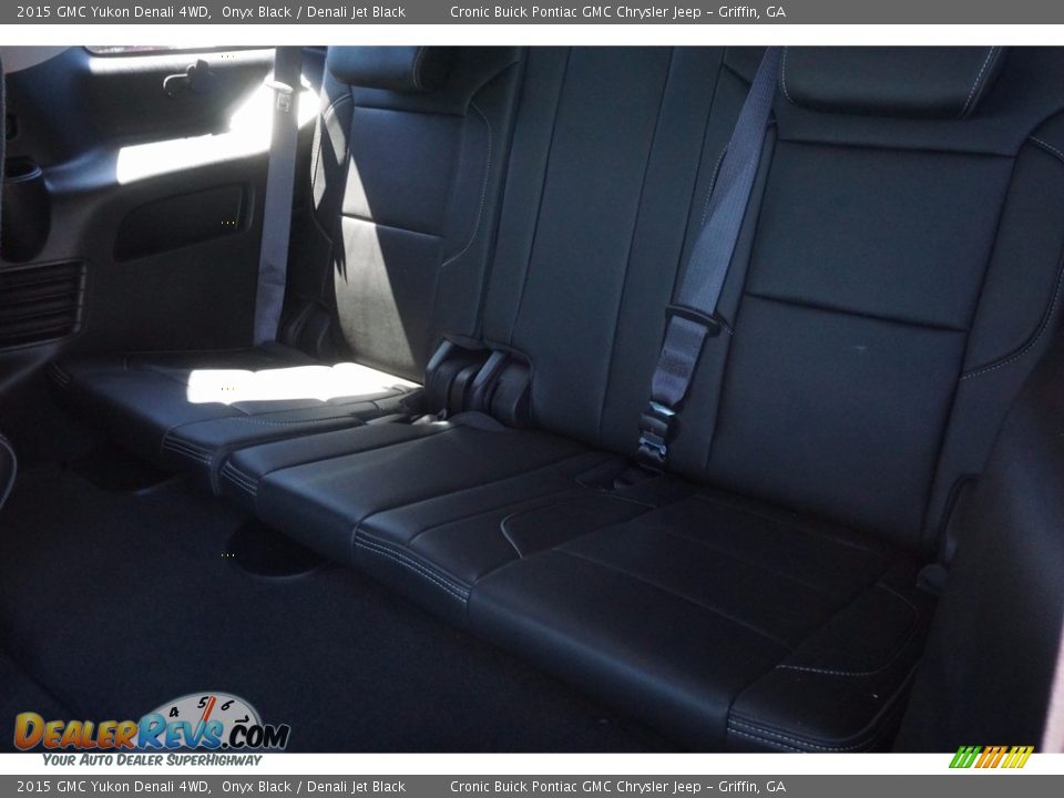 2015 GMC Yukon Denali 4WD Onyx Black / Denali Jet Black Photo #15