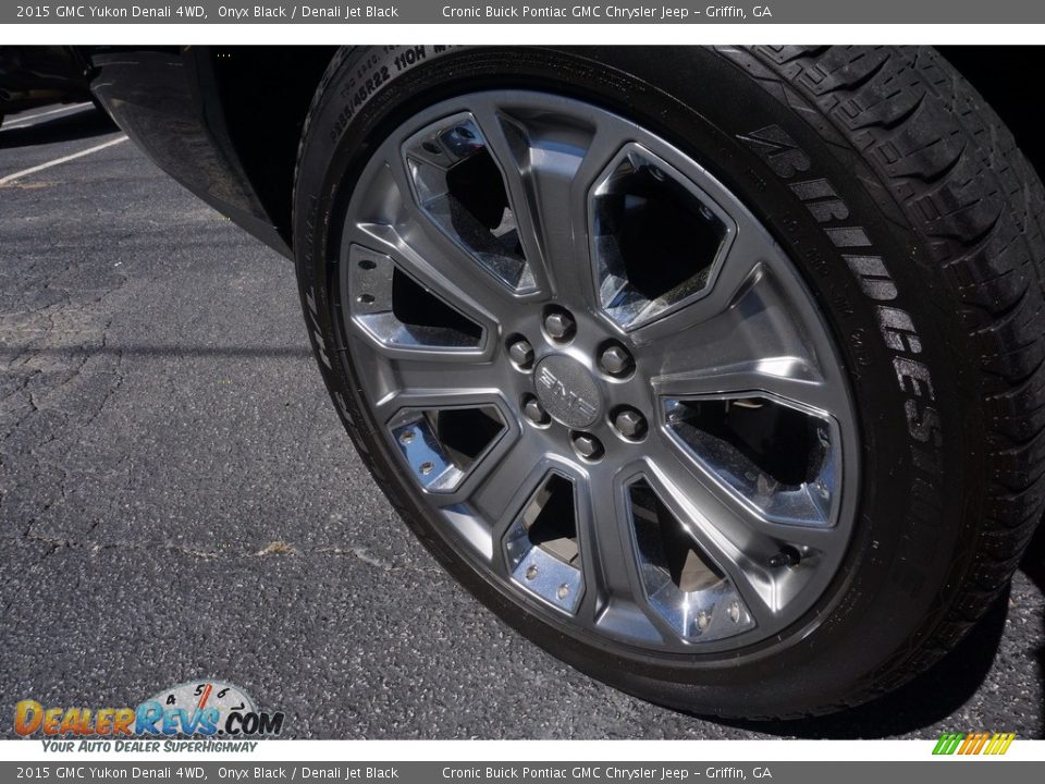 2015 GMC Yukon Denali 4WD Onyx Black / Denali Jet Black Photo #19