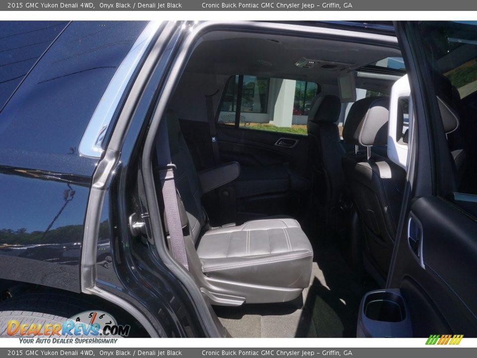 2015 GMC Yukon Denali 4WD Onyx Black / Denali Jet Black Photo #20