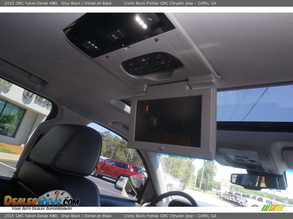 2015 GMC Yukon Denali 4WD Onyx Black / Denali Jet Black Photo #21