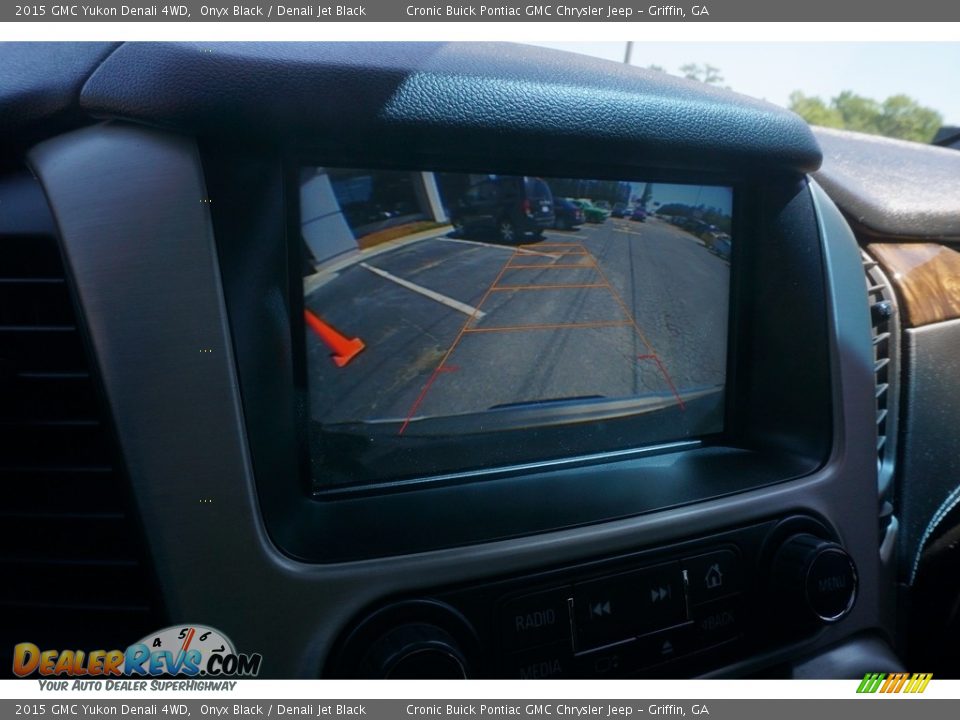 2015 GMC Yukon Denali 4WD Onyx Black / Denali Jet Black Photo #27