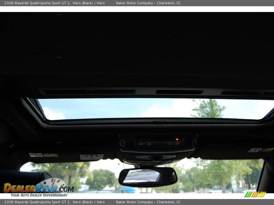 2008 Maserati Quattroporte Sport GT S Nero (Black) / Nero Photo #4