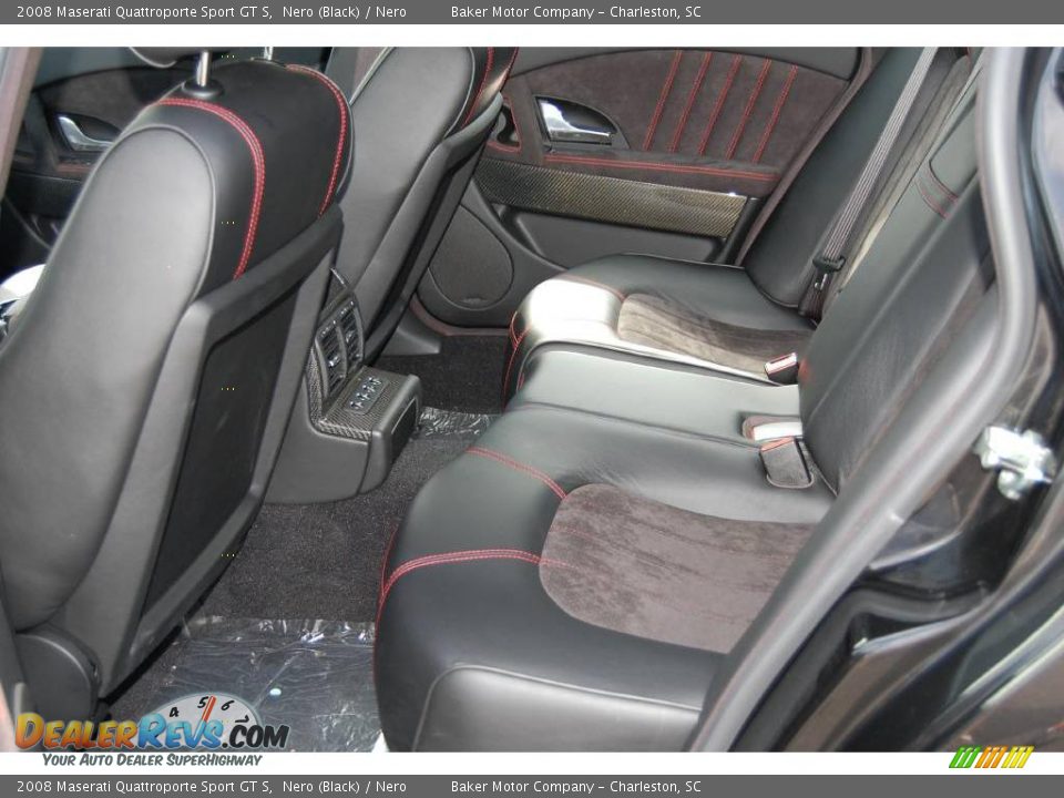 2008 Maserati Quattroporte Sport GT S Nero (Black) / Nero Photo #8